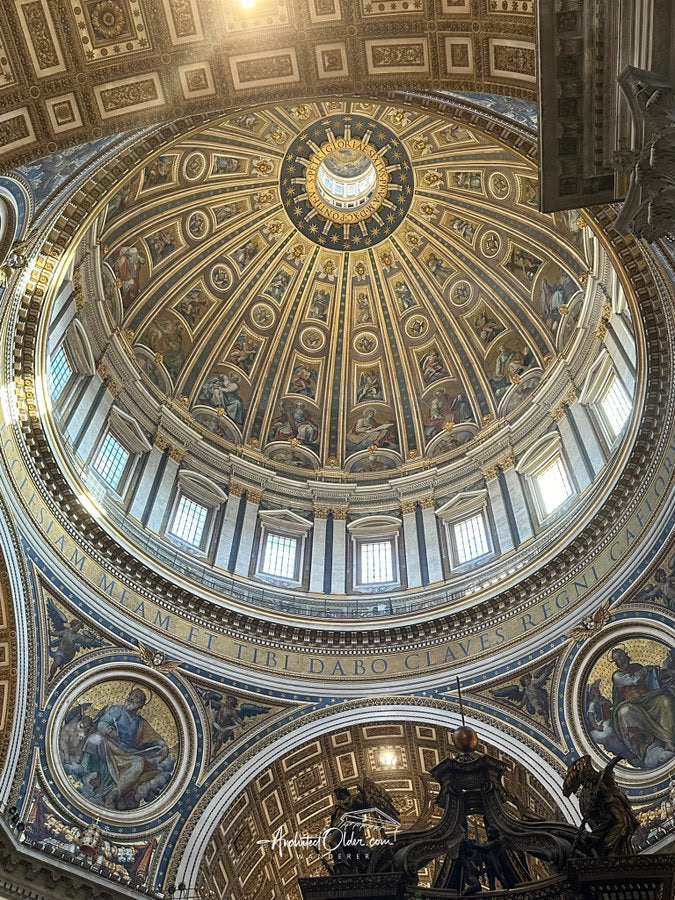 The Dome of Saint Peter’s Basilica