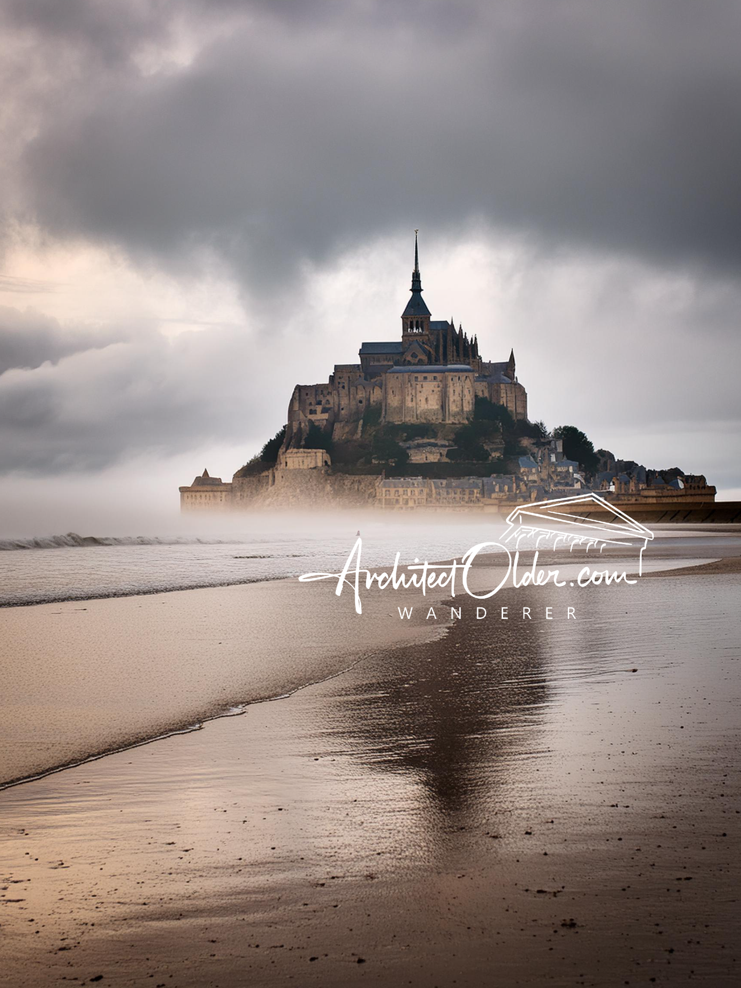 Tide at Mont Saint Michel